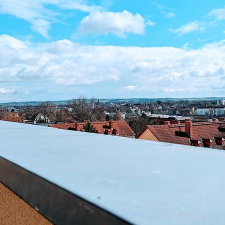 Rooftop Art Apartment, E-Roller,Ausblick,Wlan,Tv Chemnitz Luaran gambar