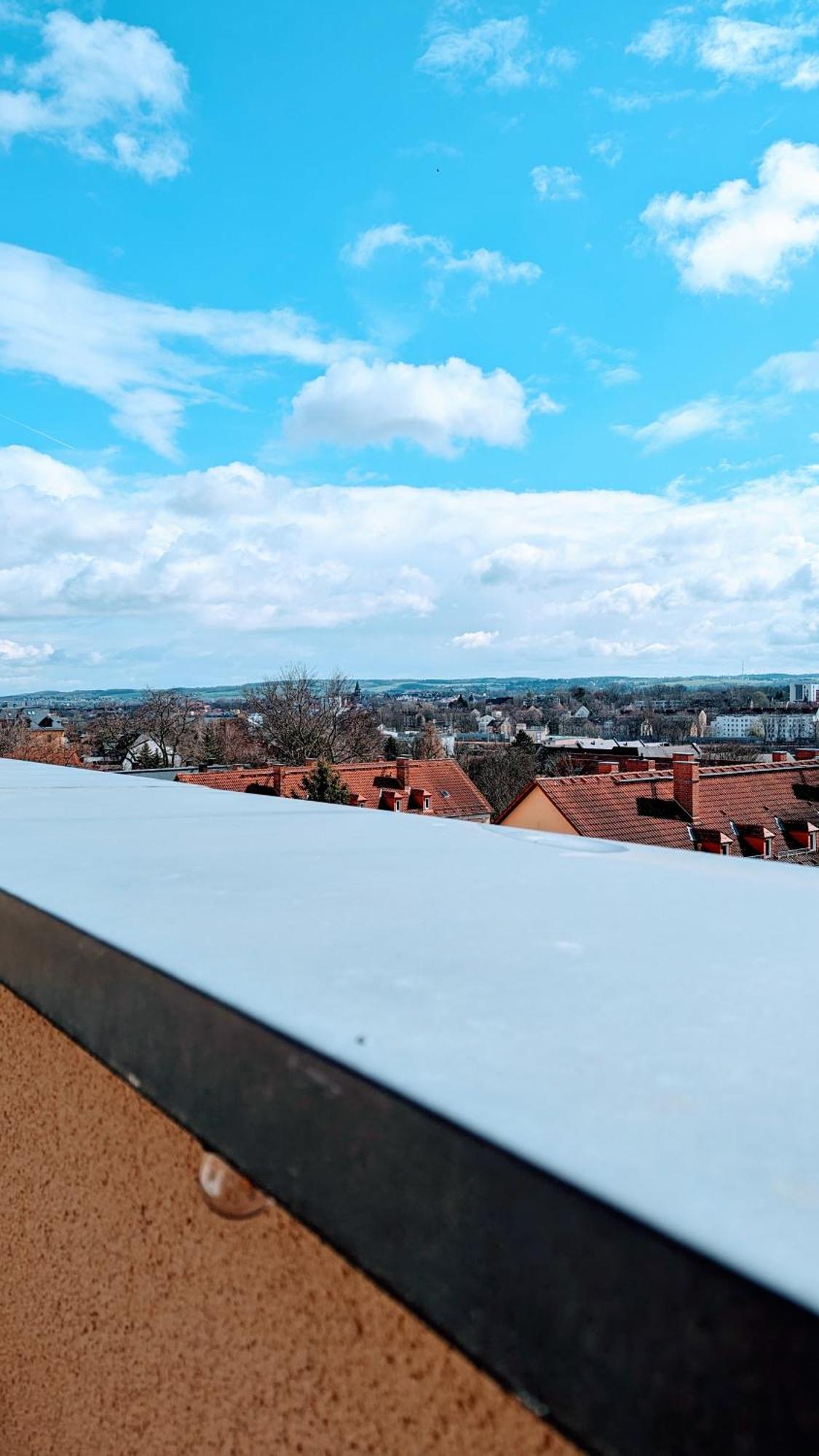 Rooftop Art Apartment, E-Roller,Ausblick,Wlan,Tv Chemnitz Luaran gambar
