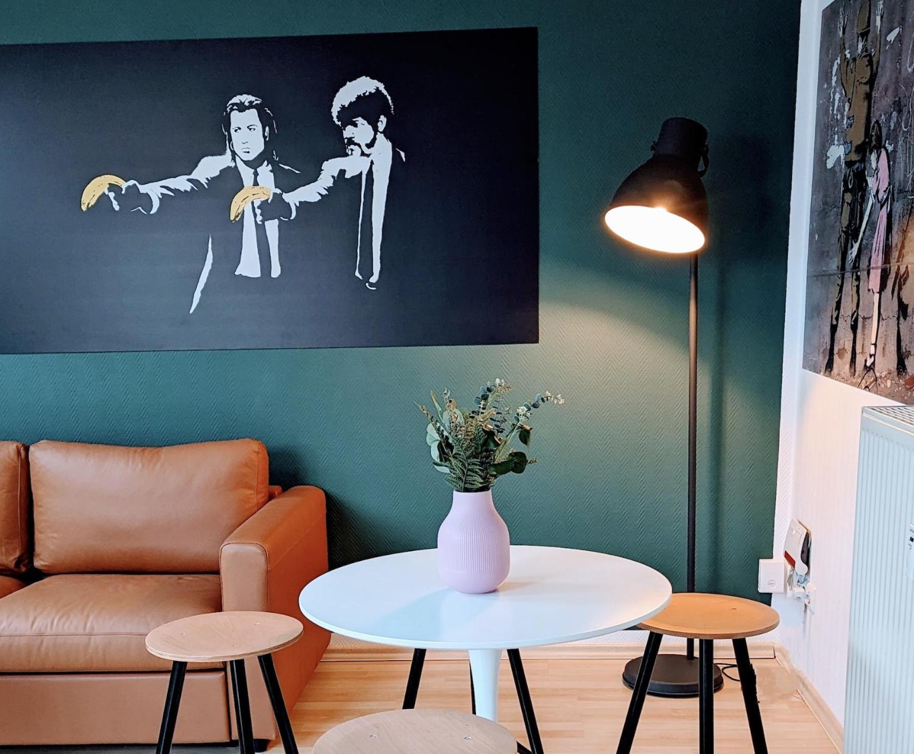 Rooftop Art Apartment, E-Roller,Ausblick,Wlan,Tv Chemnitz Luaran gambar